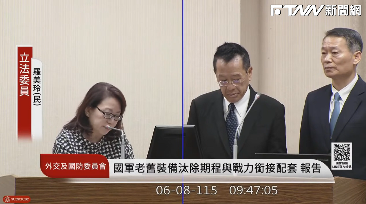 T-34服役41年造成12名飛官喪生！羅美玲：汰換標準應跟上科技進步