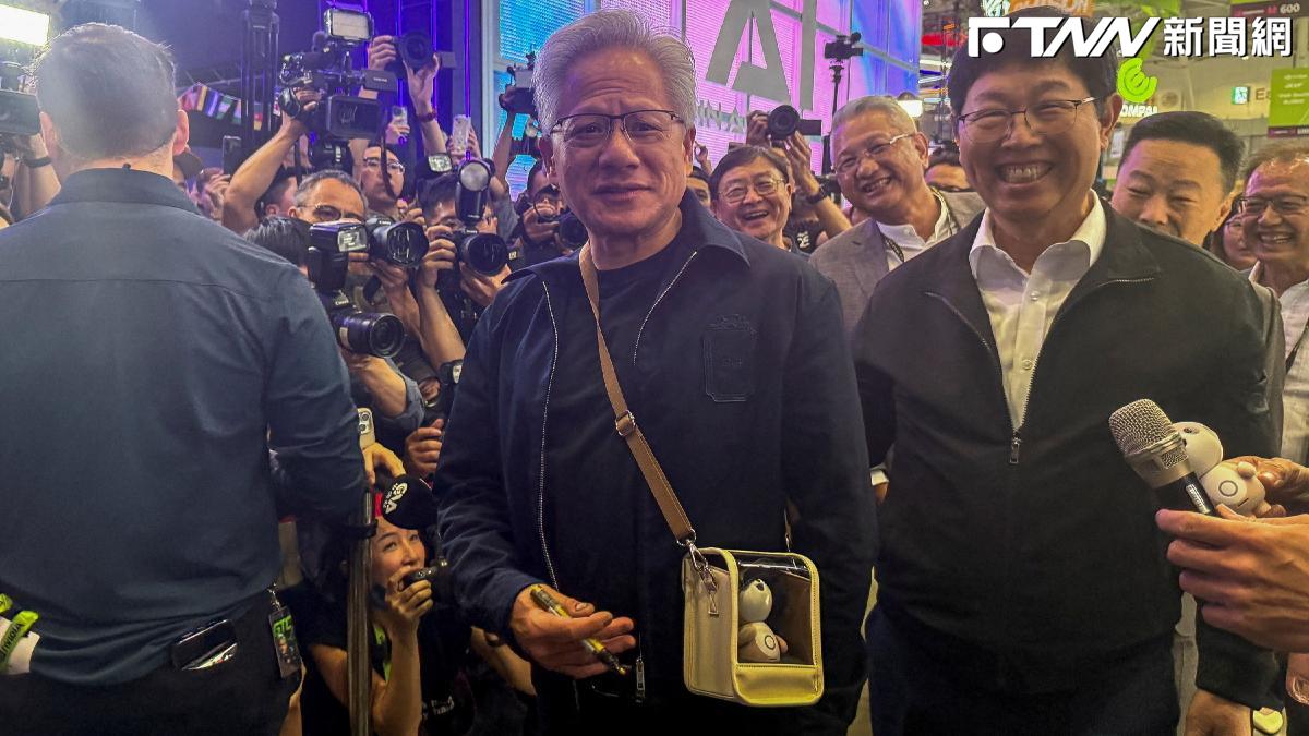 黃仁勳訪台行程結束！明年出貨規模將更大　台灣占據AI領域關鍵地位　