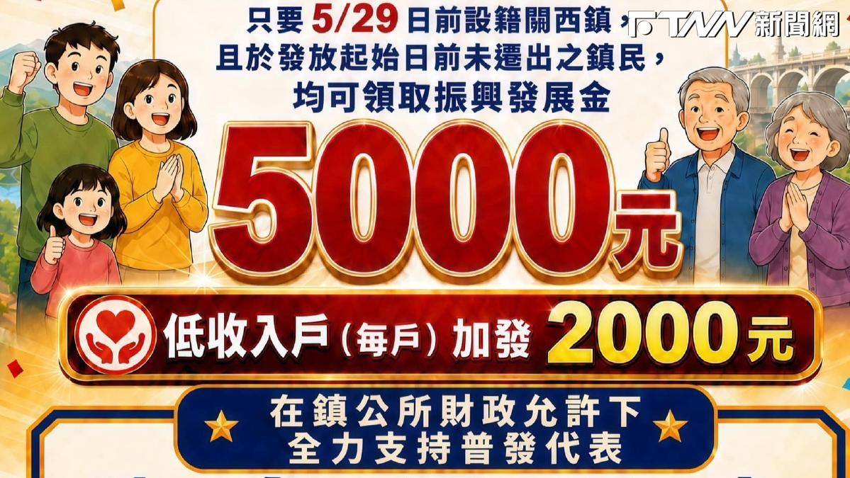 普發5000元！「這地方」全台首例「石油津貼」定案　最快8月入袋