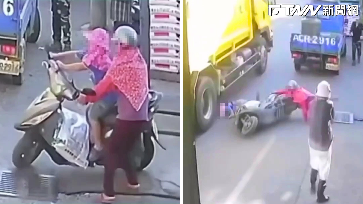 彰化7歲童遭垃圾車輾斃！外婆目睹跪地哭癱　出生3個月「父癌逝」命運多舛